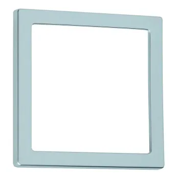 Abdeckrahmen chrom matt, 1-fach
