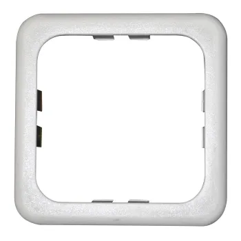 Abdeckrahmen hellgrau, 1-fach