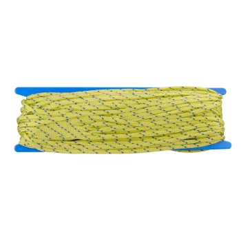 Abspannleine 4 mm, 50 Meter, gelb