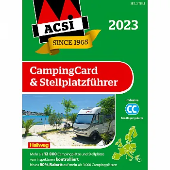 ACSI CampingCard & Stellplatzführer -