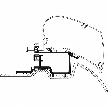 Adapter für MB Sprinter ab Bj. 2006/04 zu TO Serie 6 -