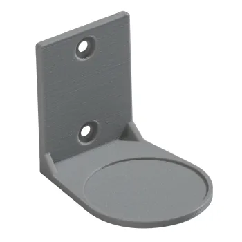 Adapter für Rauchmelder zur Wandmontage für T.S.A. Funk-Rauchmelder, grau