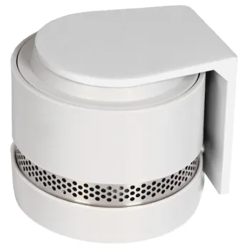 Adapter für Rauchmelder zur Wandmontage für T.S.A. Funk-Rauchmelder, weiß