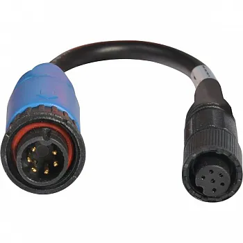 Adapter Kamera, 6-polige Mini-Schraubkupplung auf 6-poligen Schraubstecker -