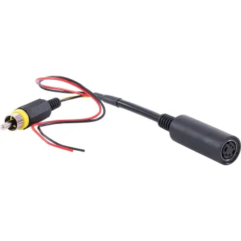 Adapter Monitor, 4-polige Kupplung auf Cinchstecker