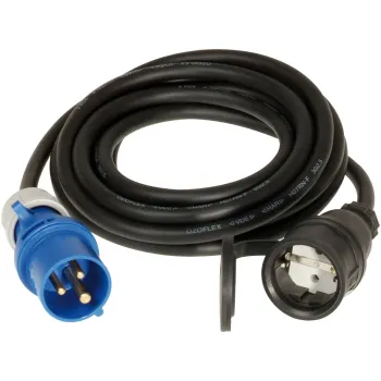 Adapterkabel CEE -> Schuko, 1,50 m