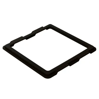 Adapterrahmen, universal, 280 x 280 mm, schwarz