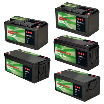 AGM Batterie GREENPOWER, 210 Ah
