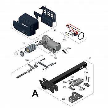 Antriebseinheit A - für Mover SX