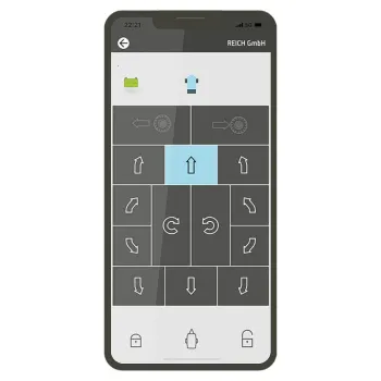 App-Steuerung für easydriver Rangierantriebe
