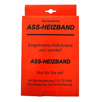 ASS-Heizband - 12 V / 5,8 Ampere