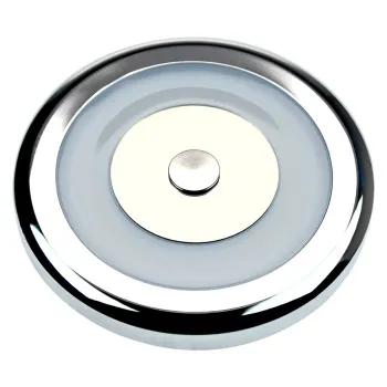 Aufbauleuchte mit Dimmschalter, 3 W, chrom, ø 70 mm