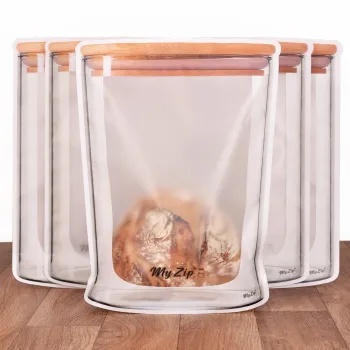 Aufbewahrungsbeutel Standard, 5-tlg. Set, Gr. XXL – 5,6 l