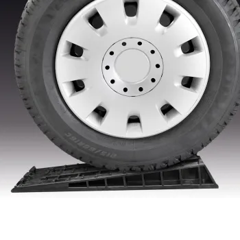 Auffahrkeil Kompakt Set schwarz