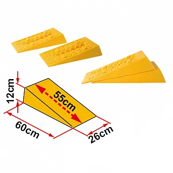 Auffahrkeil Level System - Jumbo, 2 Stück