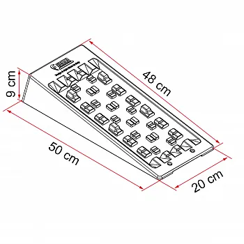 Auffahrkeil Level System - Magnum, 2 Stück