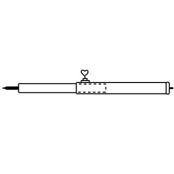 Aufstellstange Aluminium variabel