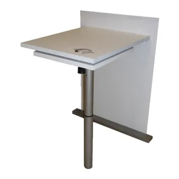 Ausdrehfuß, grau, 75,60 cm