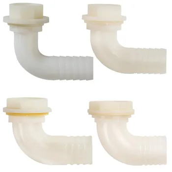 Auslaufstutzen, 40 mm, Winkel