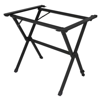 Bambus Rolltisch Chambery, 80 cm