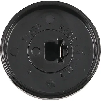 Bedienknopf für CAN-Kocher und Kombinationen, schwarz/chrom