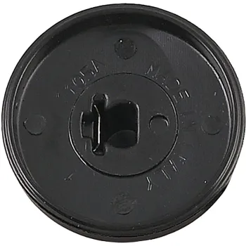 Bedienknopf für CAN-Kocher und Kombinationen, schwarz/chrom