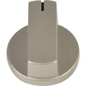 Bedienknopf, matt-nickel für Thetford Kocher und Backöfen, 6 Stück