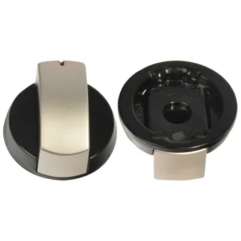 Bedienknopf, silber für Dometic-Kombinationen HSG 2440 und HSG 2370