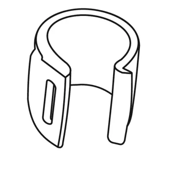 Befestigungsclip Privacy Pro 2000, 10er-Set