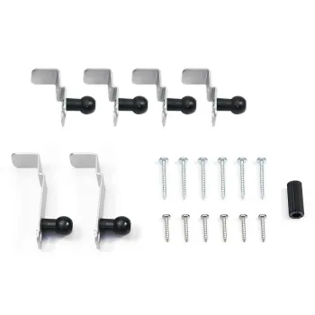 Befestigungsklammersatz REMItop vario II, 45 mm, 400 x 400 mm