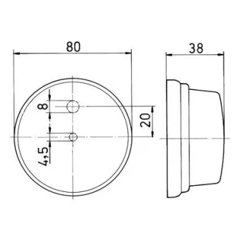 Begrenzungsleuchte PL 272