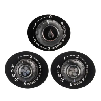 Beleuchtungsset für Truma S 5004 mit 2 integrierten Gebläsebedienteilen