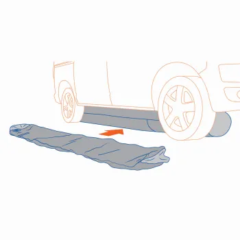 Bodenschürze GT Seal Tube, 600 cm