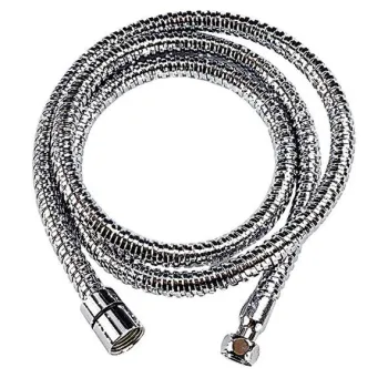 Brauseschlauch chrom, ½" × ½"