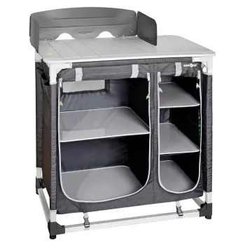 Campingschrank Azabache, schwarz, Azabache CT Square