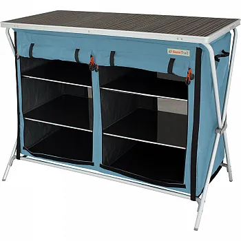 Campingschrank Brocas, hellblau -