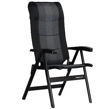 Campingstuhl Noblesse Deluxe - silber, schwarz