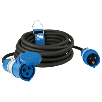 CEE-Verlängerung, 10 m schwarz