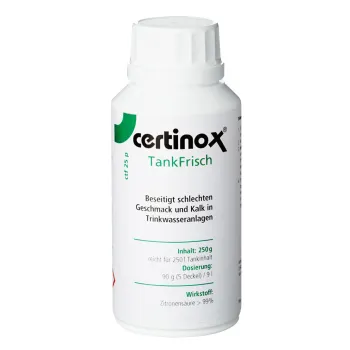 certinox TankFrisch - Entkalker & Frischwasser-Revitalisierer ctf 25 p, 250 g Pulver