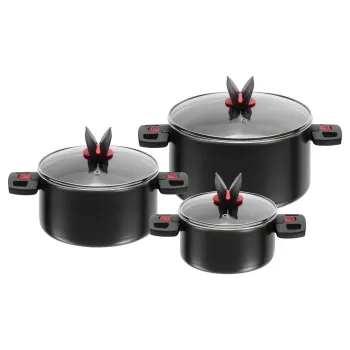 Click & Cook Kochtopfset 3-tlg.
