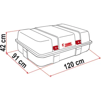Dachbox Ultra Box Top, 400 l
