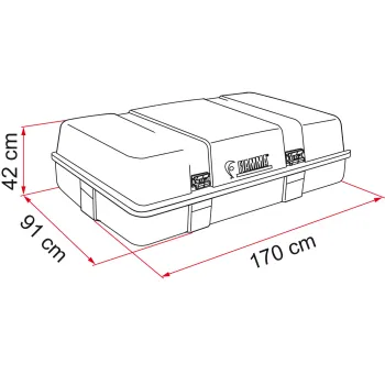 Dachbox Ultra Box Top, 520 l