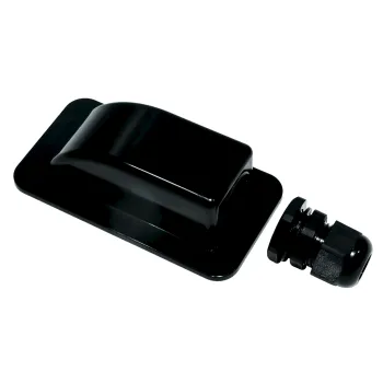 Dachdurchführung schwarz, 1 Ausgang