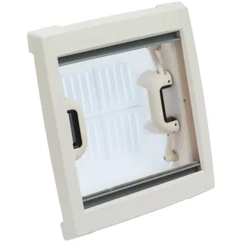 Dachhaube mit Fliegengitter Modell 29, 280 x 280 mm