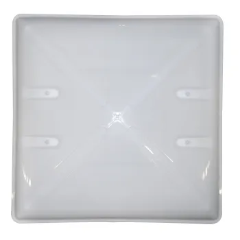 Dachhaube Modell 46 mit Verdunkelung, weiß