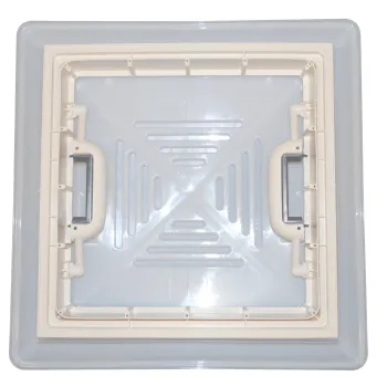 Dachhaube Modell 46 mit Verdunkelung, weiß