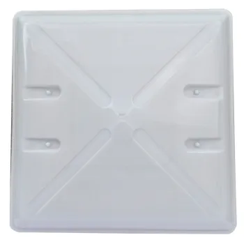 Dachhaube Modell 46 ohne Verdunkelung, weiß