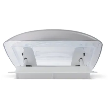 Dachhaube VisionVent S eco mit Fliegengitter, signalweiß