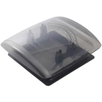 Dachhaube VisionVent S pro mit Fliegengitter, schwarz