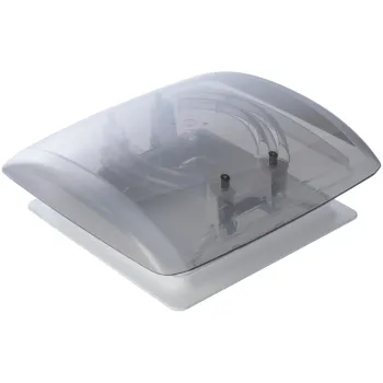 Dachhaube VisionVent S pro mit Fliegengitter, signalweiß